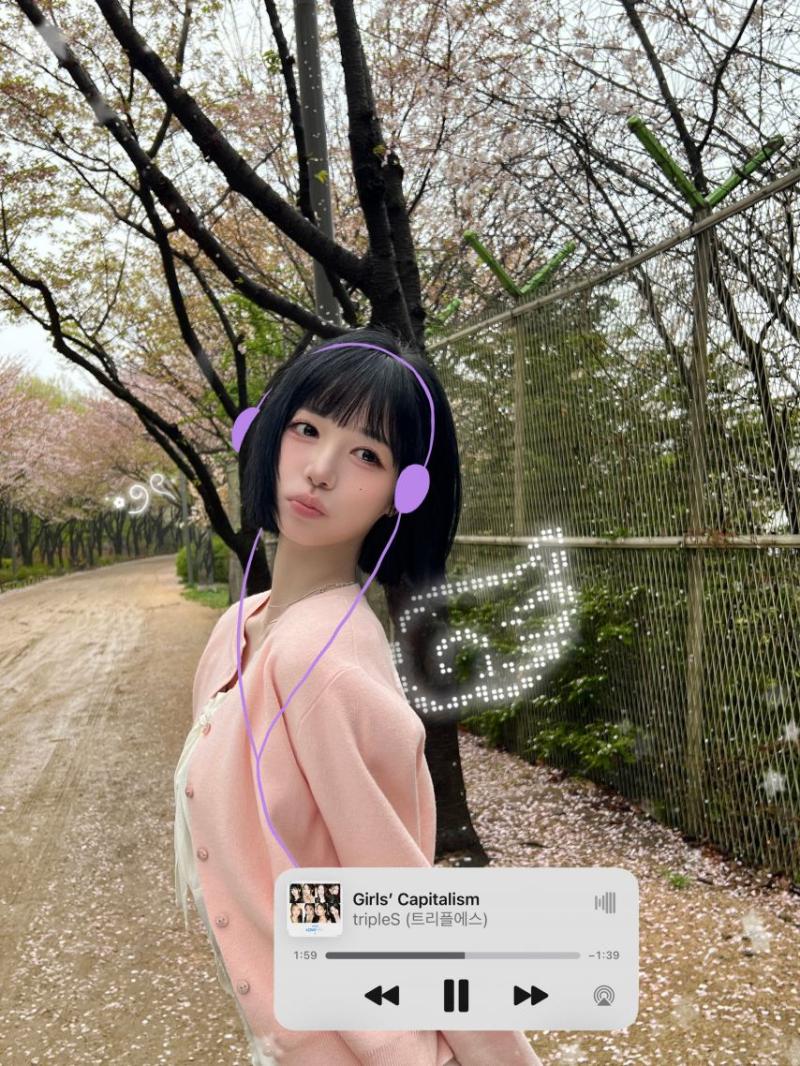 트리플에스 채원, 연지, 코토네
