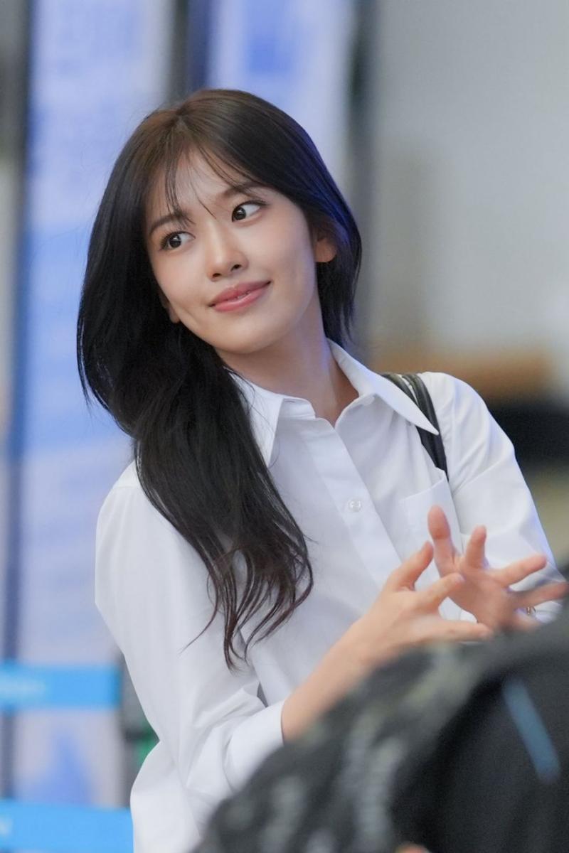 오늘 출국 아이브 안유진