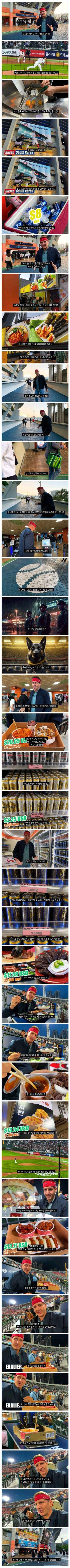 한국 야구장 방문한 미국인의 후기