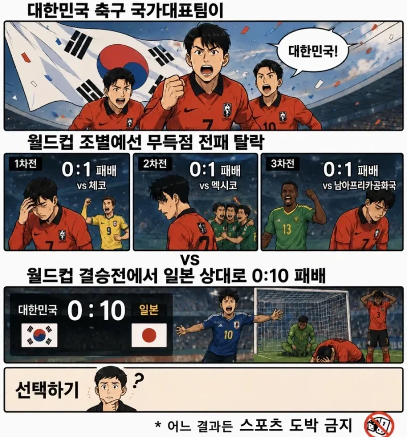 월드컵 조별예선 탈락 vs 준우승 밸런스게임.jpg