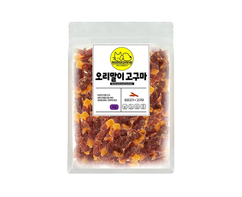 마마쇼 건강한 반려동물 간식 모음전