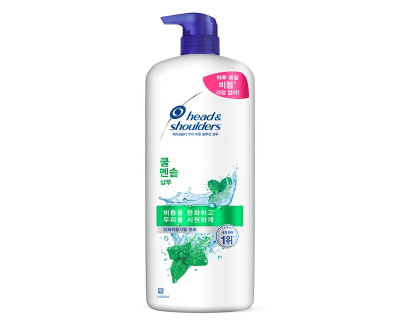 헤드앤숄더 두피 토탈 솔루션 샴푸 쿨 멘솔