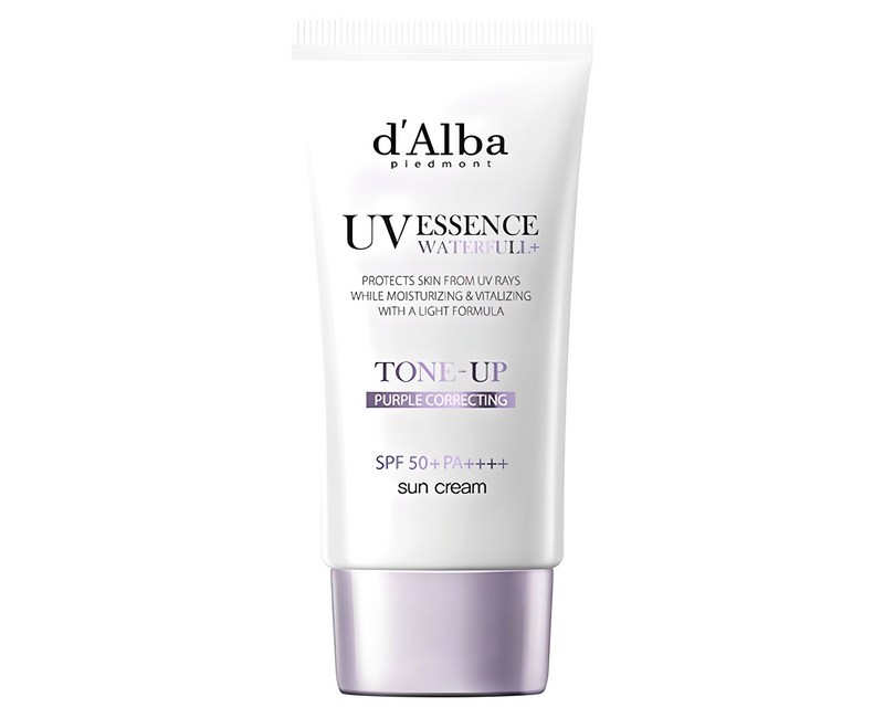 달바 워터풀 퍼플 톤업 선크림 SPF50+ PA++++