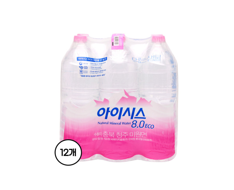 아이시스 8.0 ECO 생수 무라벨