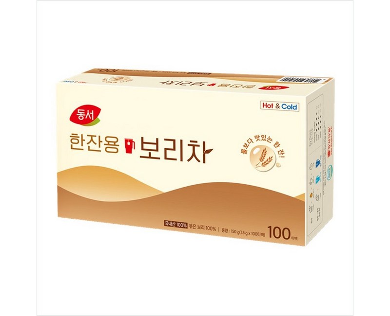 동서 한잔용보리차1.5g 100개입 2개