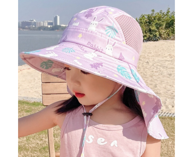 유아동 플랩캡 어린이 호루라기 토끼 고래
