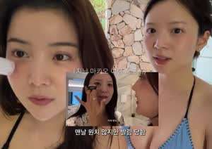 임신하고 오히려 비키니만 입는다는 김지영