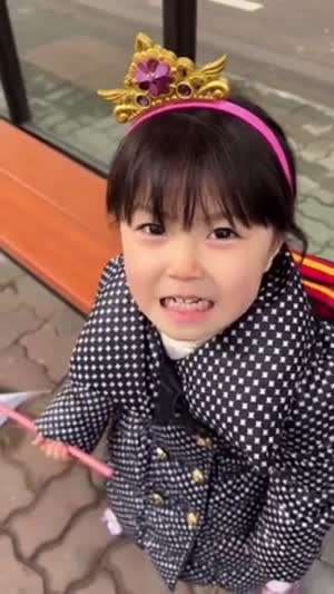 치과 가기 전후의 딸 반응